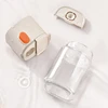 180ml Glass Spice Bottle Dual Purpose Quantitative Seasoning Jar Push Type Kitchen Salt Shaker Sealed and Moisture-proof Jars 6