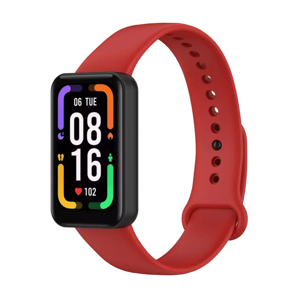 Smart bracelet strap For Redmi Smart Band Pro Bracelet Replacement Watchband For Xiaomi Redmi Band Pro Soft Silicone Sport Wrist Strap Correas