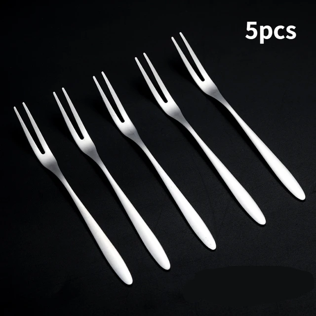 Silver color fork