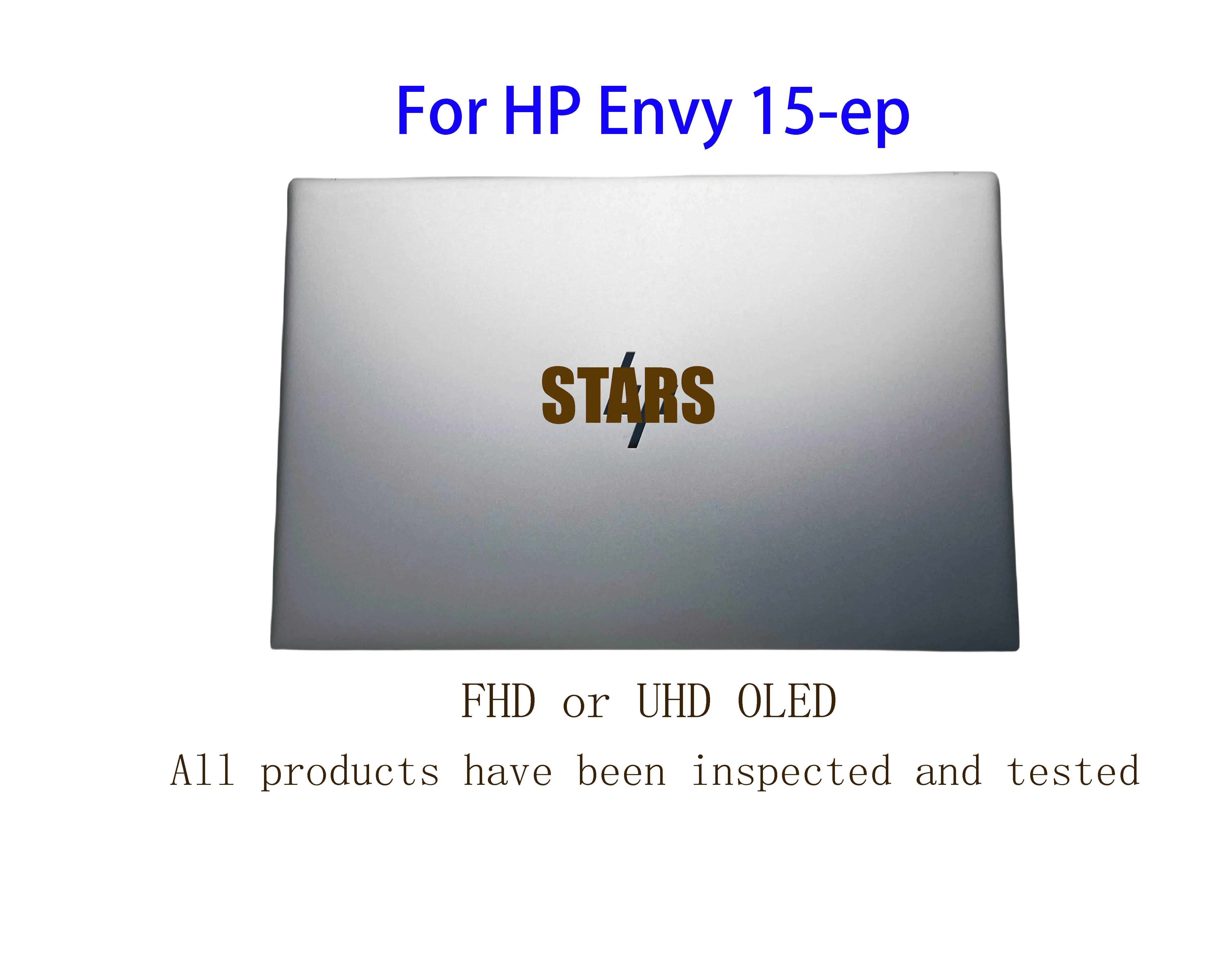 HP Envy LCD 터치 스크린 디지타이저 교체, 전체 조립 L98324-001, 15-ep FHD 또는 4K OLED, 15.6 인치