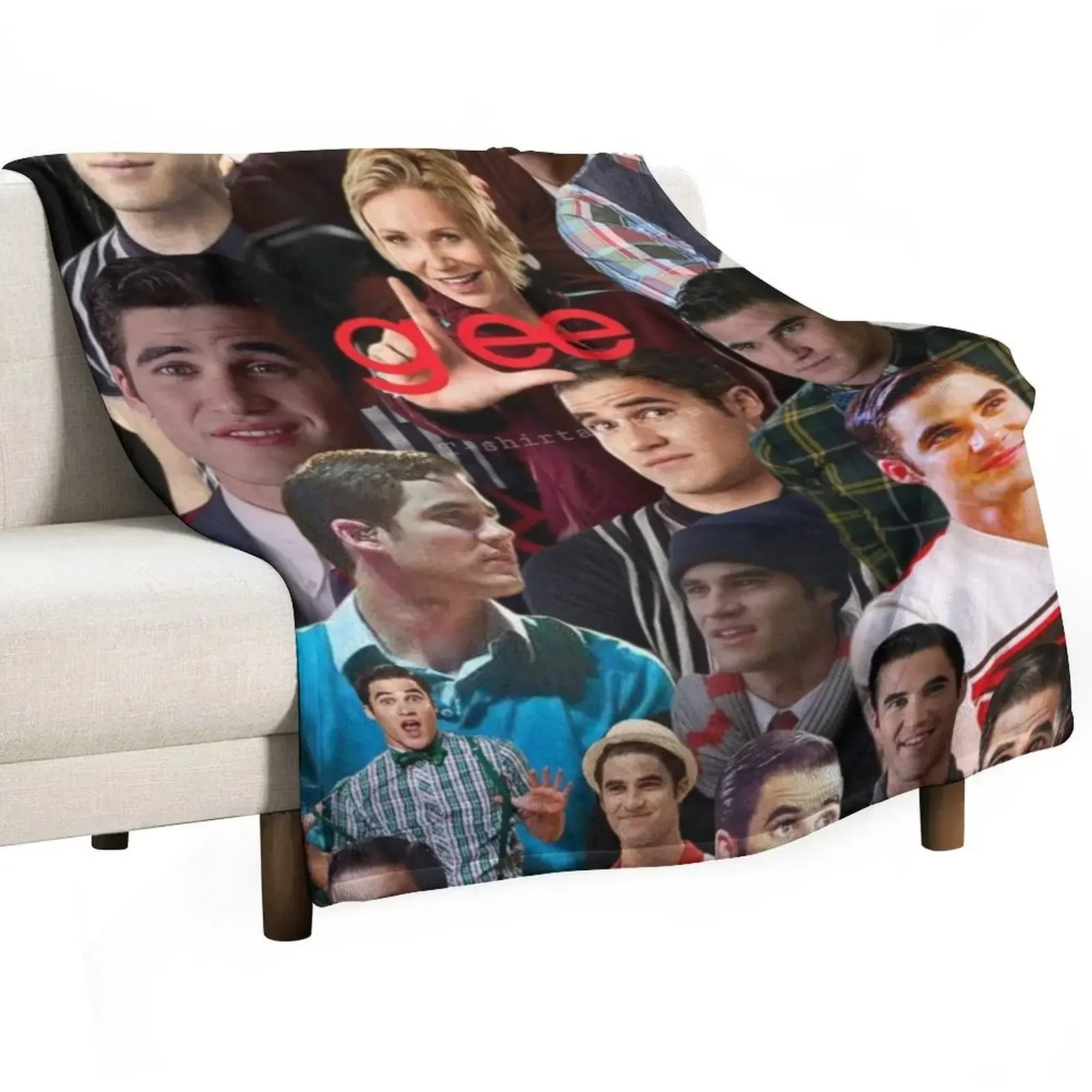 

Blaine anderson-glee, фотоколлаж, пледы, одеяла и пледы, диван, фланелевые одеяла, одеяла