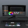 Wired Mechanical Gaming Keyboard with OLED Display Full Key Hot-Swappable Pudding RGB Backlit Keyboard for PC Computer Laptop 5