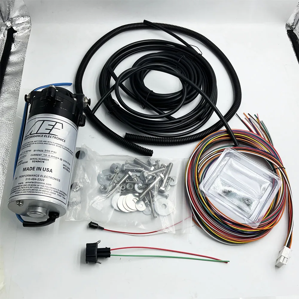 New,for AEM Electronics 30-3300 V2 Water/Methanol Injection Kit 1 Gallon Tank w/ Fluid MAP Sensor 303300, Made In US + Warranty