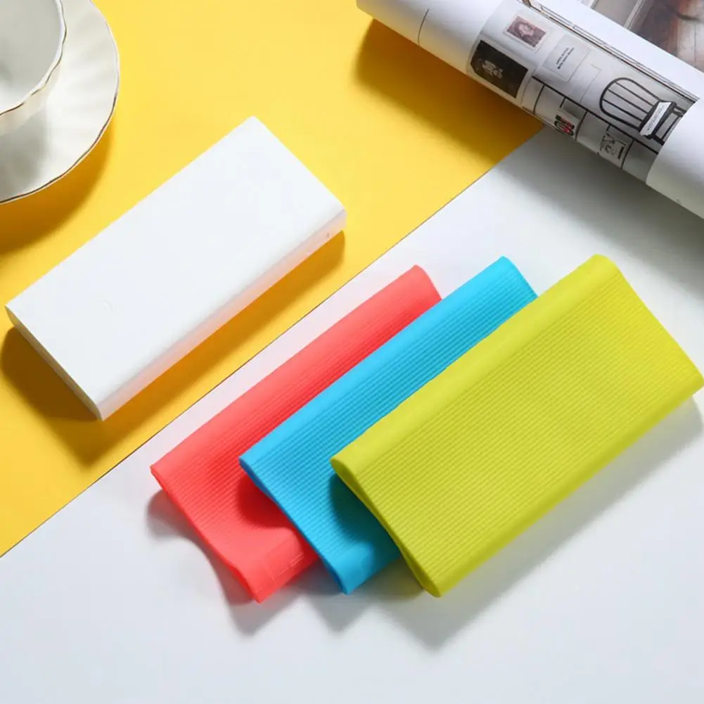 Portable Anti slip Silicone Protective Full Case Power Bank Cover for Power Generation 3 20000mah