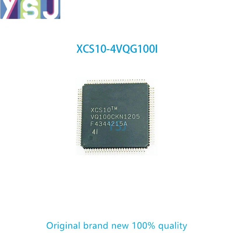 

XCS10-4VQG100I IC FPGA 77 I/O 100VQFP