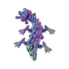 3D gemstone dragon colorful decoration can swing multi head dragon creative figurine trendy play 6