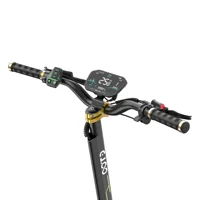 Trottinette électrique OOTD S30 : Moteur double 2400W de puissance de pointe, batterie lithium haute performance 52V23.4AH, compatible avec l'application mobile, pneus tout-terrain de 10 pouces, démarrage par NFC ou par mot de passe, autonomie maximale d'environ 60 km, vitesse maximale : 65 km/h, trottinette électrique pliable. 2
