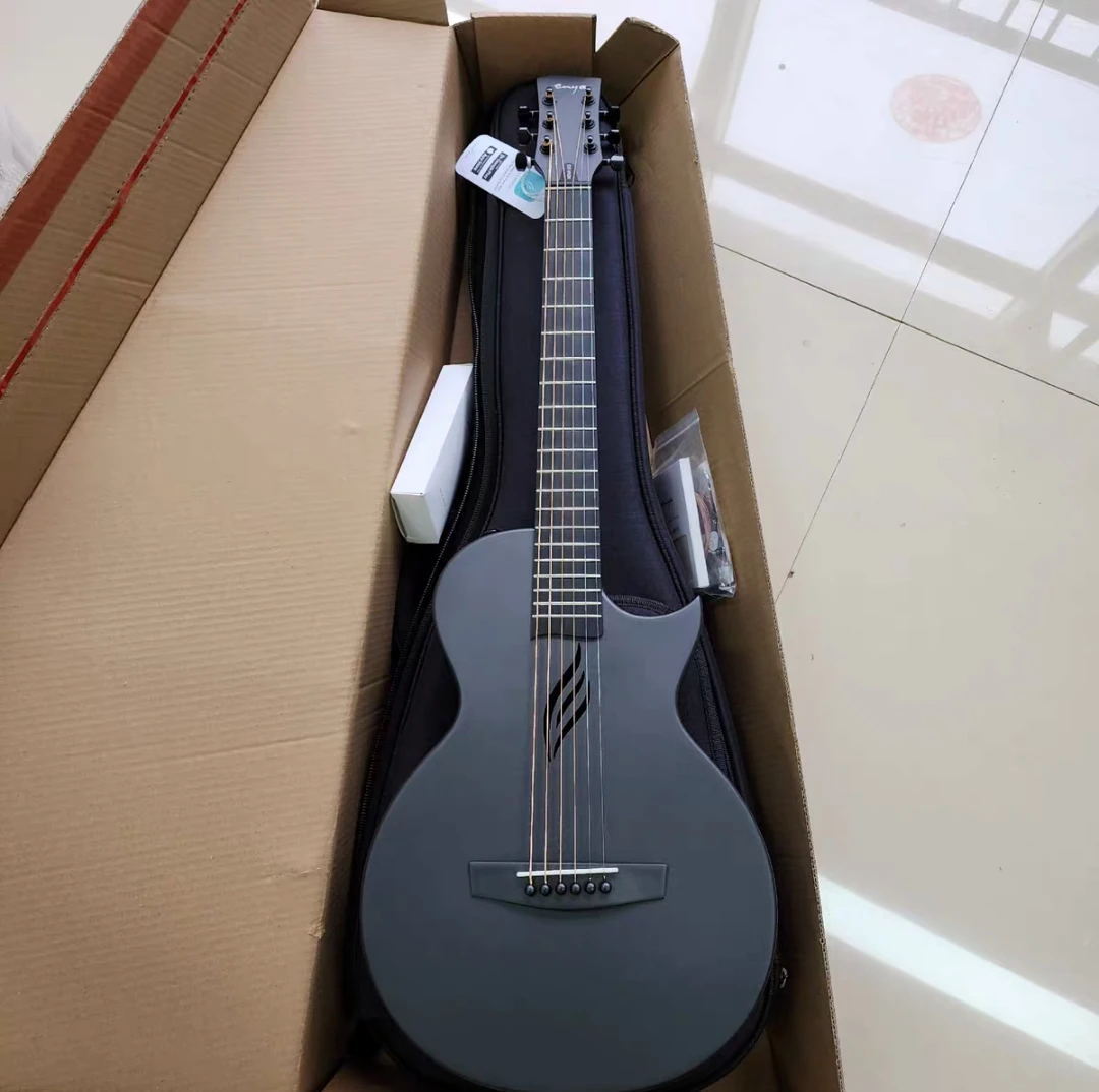 『超美品』Enya Nova Go SP1 Nova Go Sp1: Carbon Fiber Electric Acoustic Travel Guitar