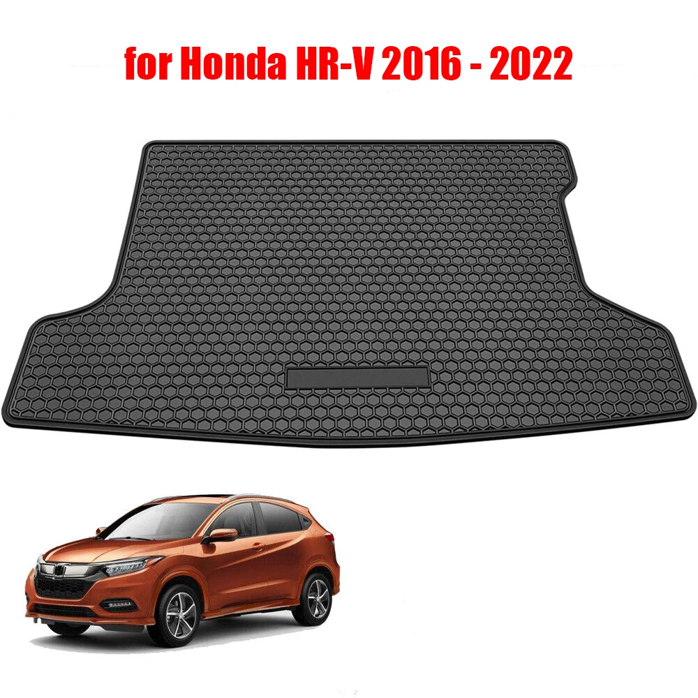 

Подкладка для груза для Honda HR-V 2016-2022, резиновая задняя подкладка для автомобиля, коврик для багажника, водонепроницаемый поднос, подходит для любой погоды, без запаха