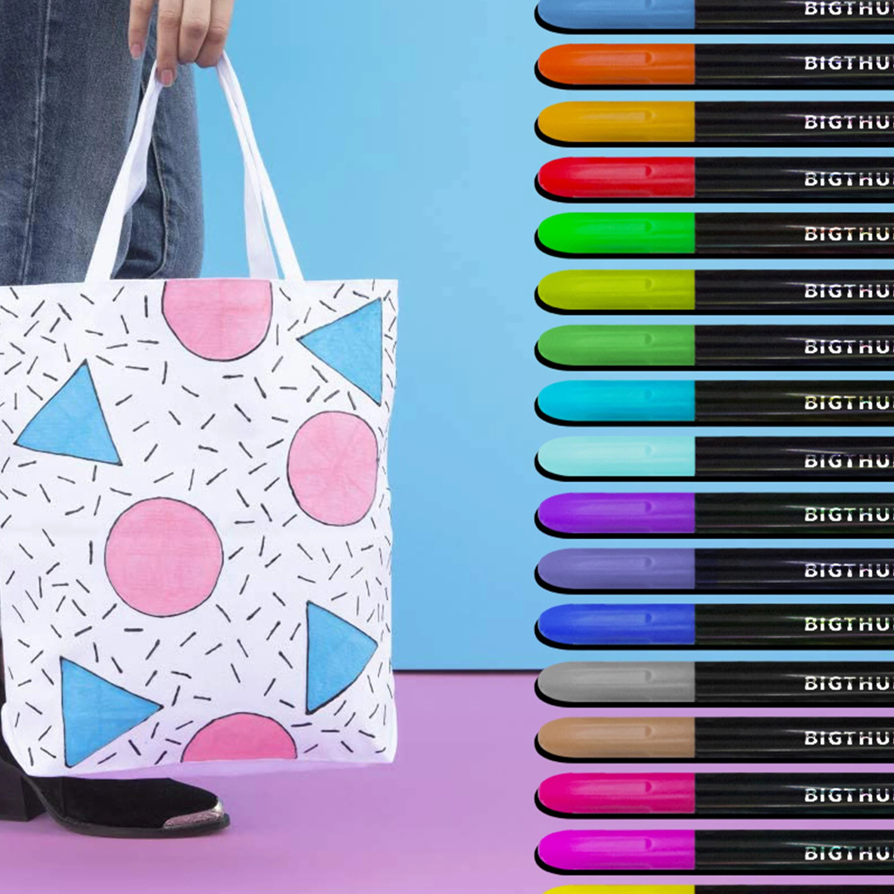 Рисунок 5 - Яркие фломастеры для одежды