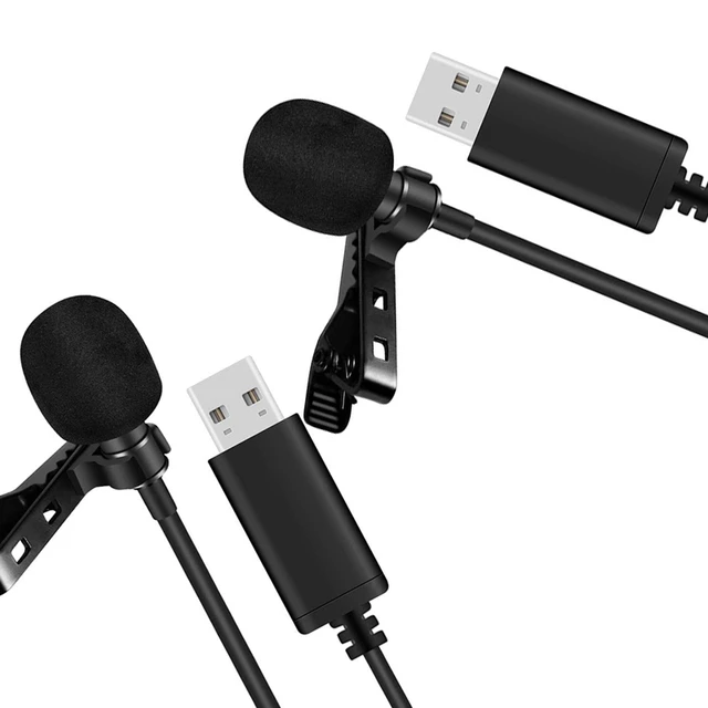 LV1-USB | Universal USB Lavalier PC Mic | Movo