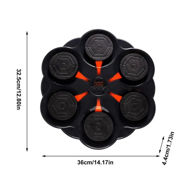 New Smart Music Boxing Machine Adult/Children Sports Fitness Boxing Trainer Home Exercise Response Training Wall Target