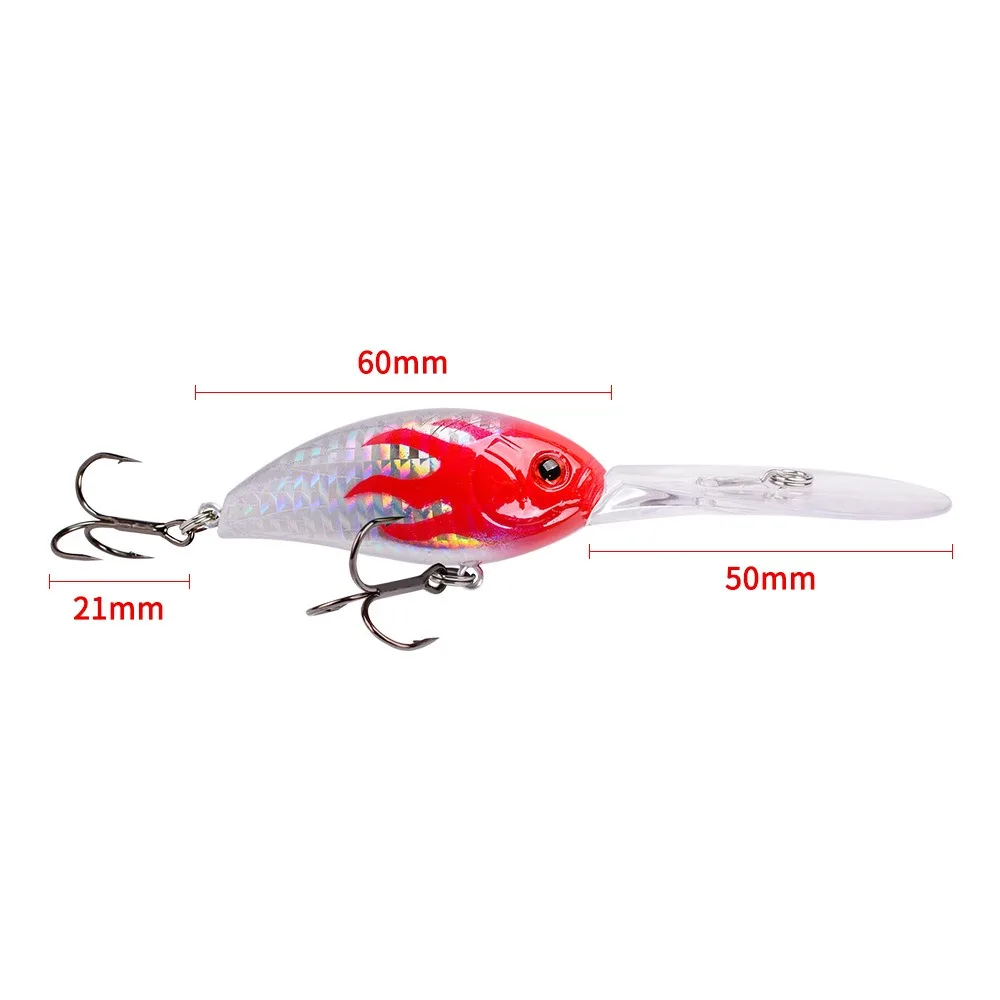 Crankbaits Fishing Lures 11cm 18.5g Wobblers Depth 1.8-3.6m For Pike Fishing Tackle Lure Minnow Hard Bait Artificial Minnow