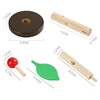 DIY Wooden 3D Puzzles Blocks Assembled Tree Model Jigsaw Puzzle Kids Montessori Games Educational Toys for Children Gift 6