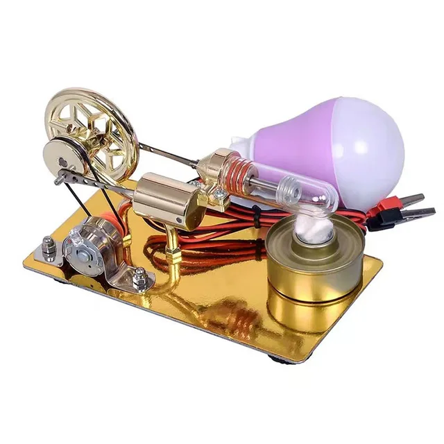 Stirling Engine Model Generator Steam Engine Physics Experiment Science Toy 1