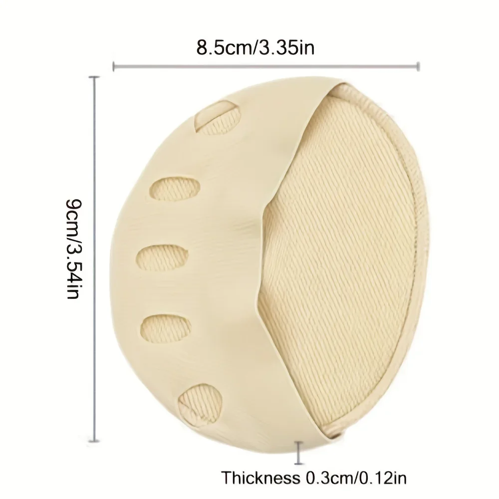 Non-Slip And Anti-Foaming Insole Comfortable Insole,Forefoot Pad Foot Pad High Heel , Soft Invisible Metatarsal Support