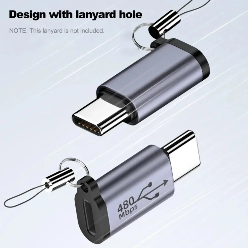 Universal Type C to USB Converter - 480Mbps Fast Charging Adapter