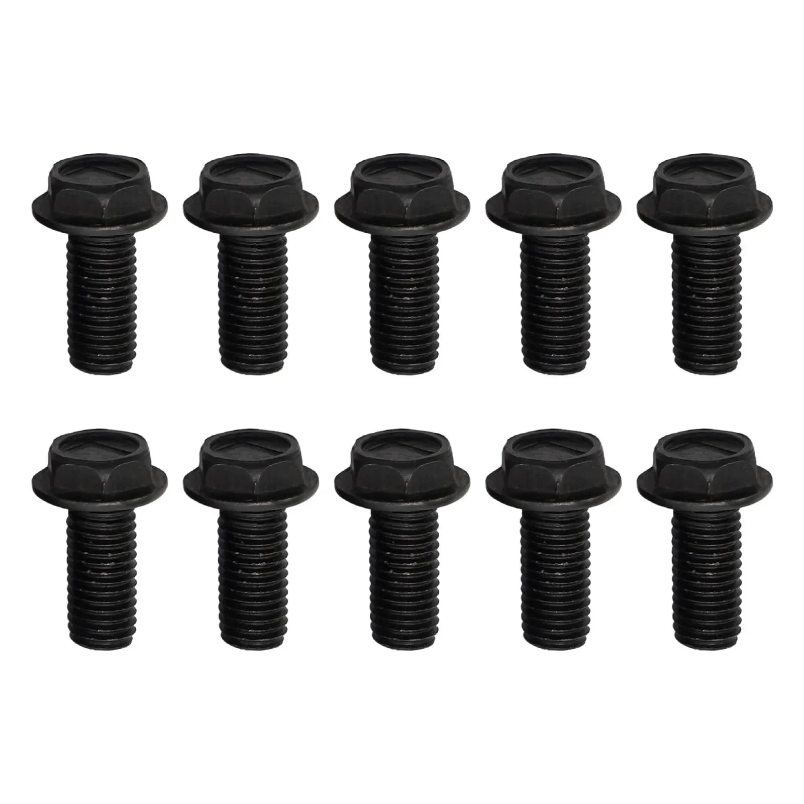 Parts Screw Galvanized Left Hand Thread M8 M7 M6 Saw Blade Screw 10pcs Accessories Black Carbon Steel