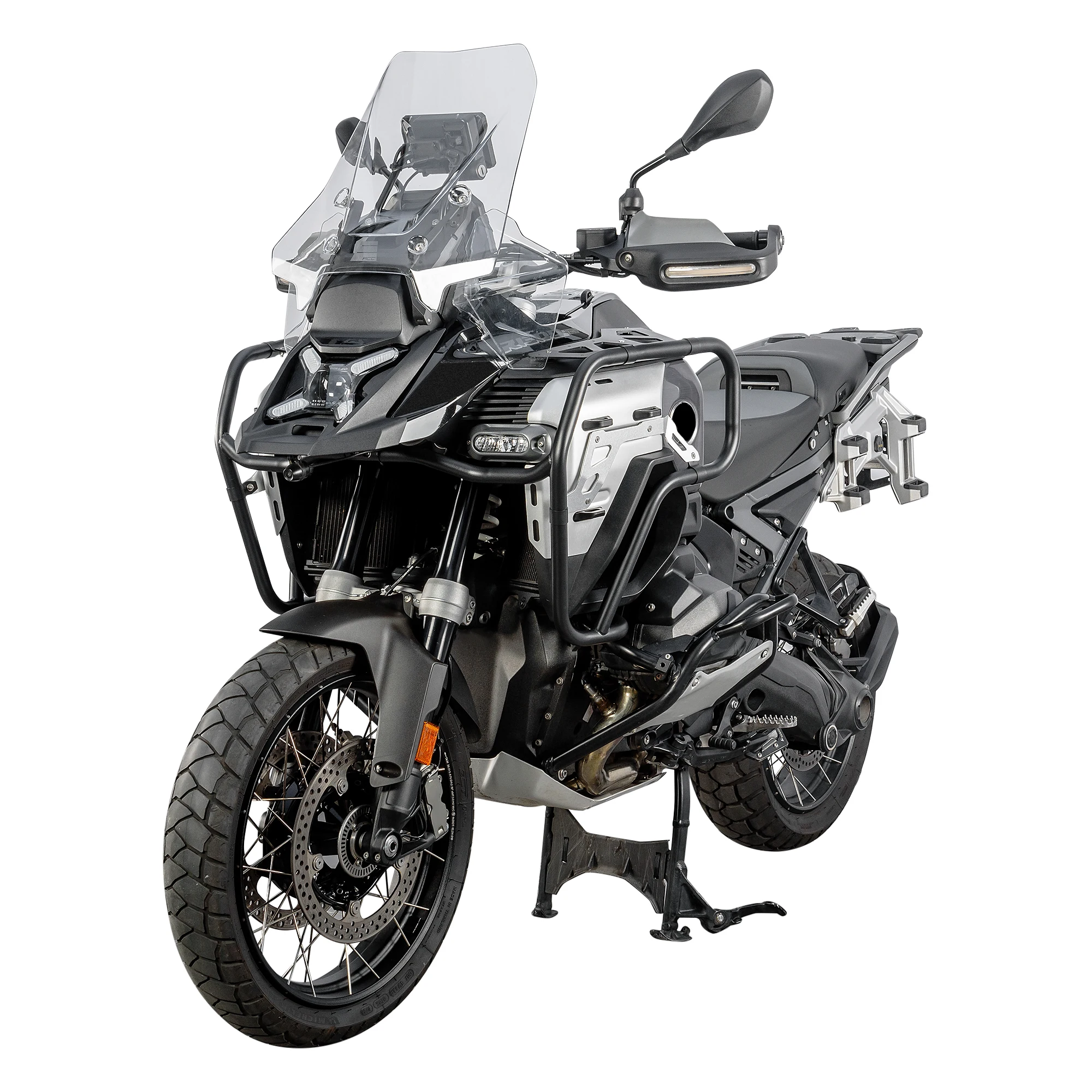 BMW R1300GS ADV 2024-2026 모터사이클 크래시 바 엔진 가드 스텁 케이지 하이웨이 범퍼 스테인리스 스틸 (ADV 모델 전용)