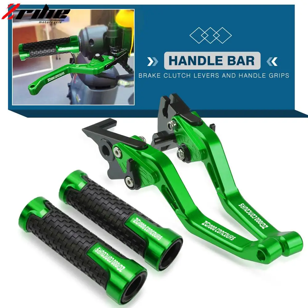 

Motorcycle Short Brake Clutch Levers Handlebar Handle Bar Hand Grips For Kawasaki ZG1000 CONCOURS 1992-2006 2005 2004 2003 2002