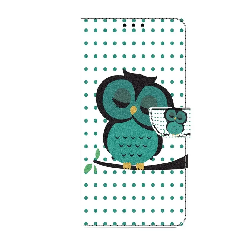 Premium Painted Wallet Flip Stand Case for Samsung Galaxy A17 - Elegant Book Cover Design