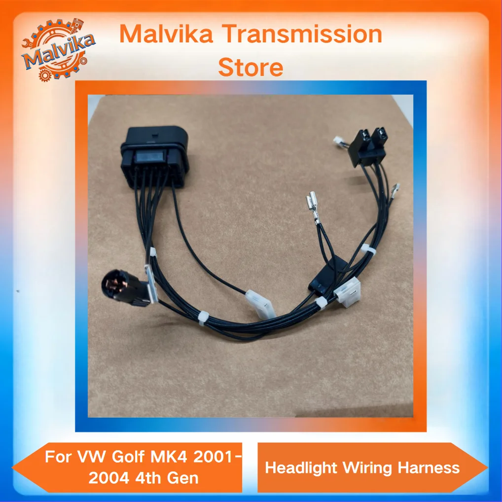 폭스바겐 골프 MK4 2001-2004 4세대 헤드라이트 배선 하네스 직접 장착 교체 배선 수정