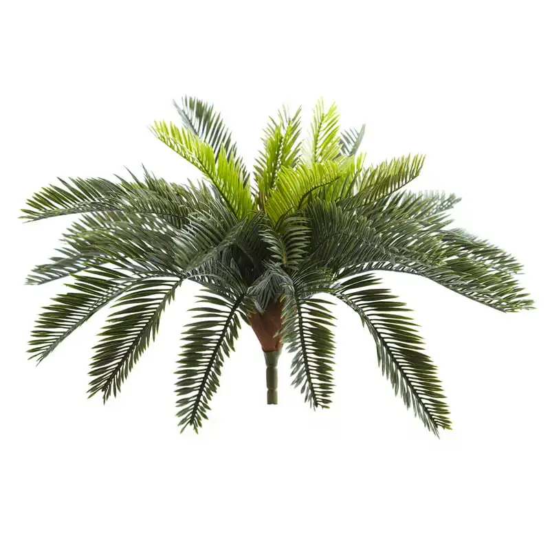 

Искусственное растение из пластика/полиэстера Cycas (набор из 2), зеленое