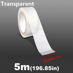 Enhanced Car Door Edge Protector - Waterproof Anti - Scratch Sill Sticker Protective Film (Transparent 7cmx5m)