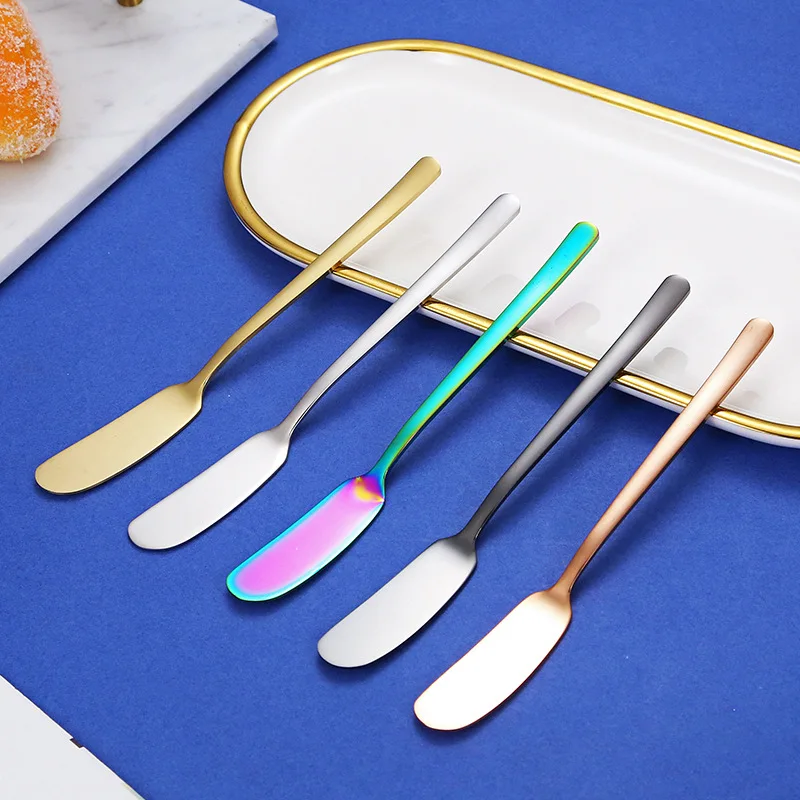 Butter knife Stainless Steel Cheese Tools Cheese Dessert Jam Knifes Toast Wipe Cream Bread Cutter Kitchen Tools