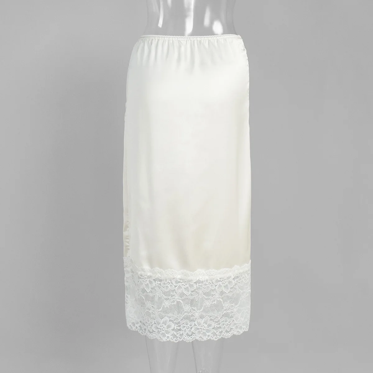 Tuularose White Lace Skirts Summer New Lace Patchwork Slim Casual Skirts Fashion Luxury Y2k Party Looks Vintage Women Skirts
