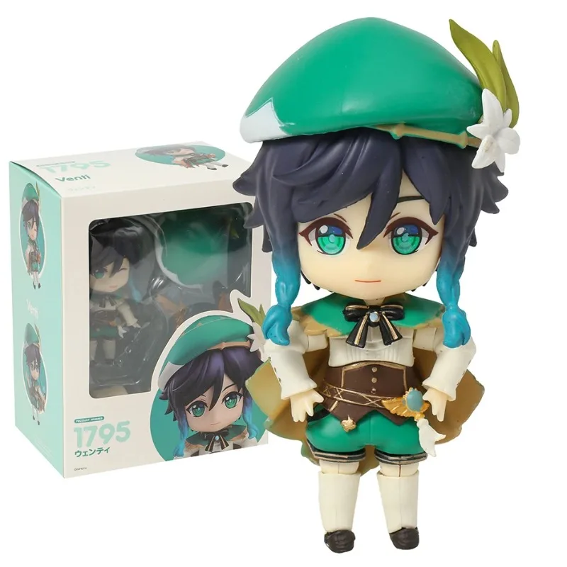 

Кукла Genshin Impact Barbatos 1795 Aether 1717 Lumine 1718 Q Face, фигурка, Коллекционная модель, игрушка в подарок