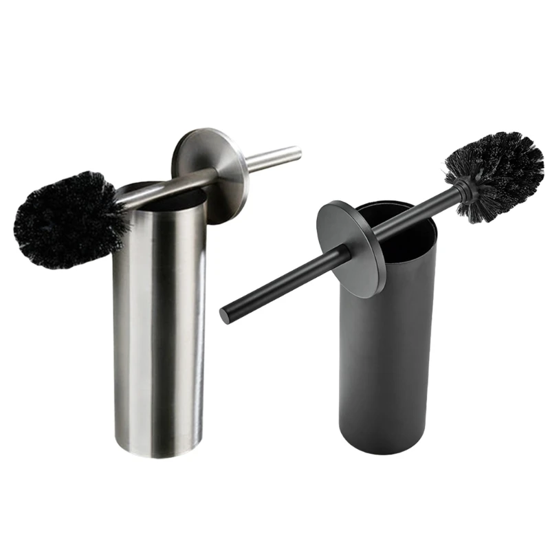 Efficient Cleaning Steel WC Brush Modern Bathroom Toilet Scrubbers Bathroom Accessory 370mm for Homes & Office Use