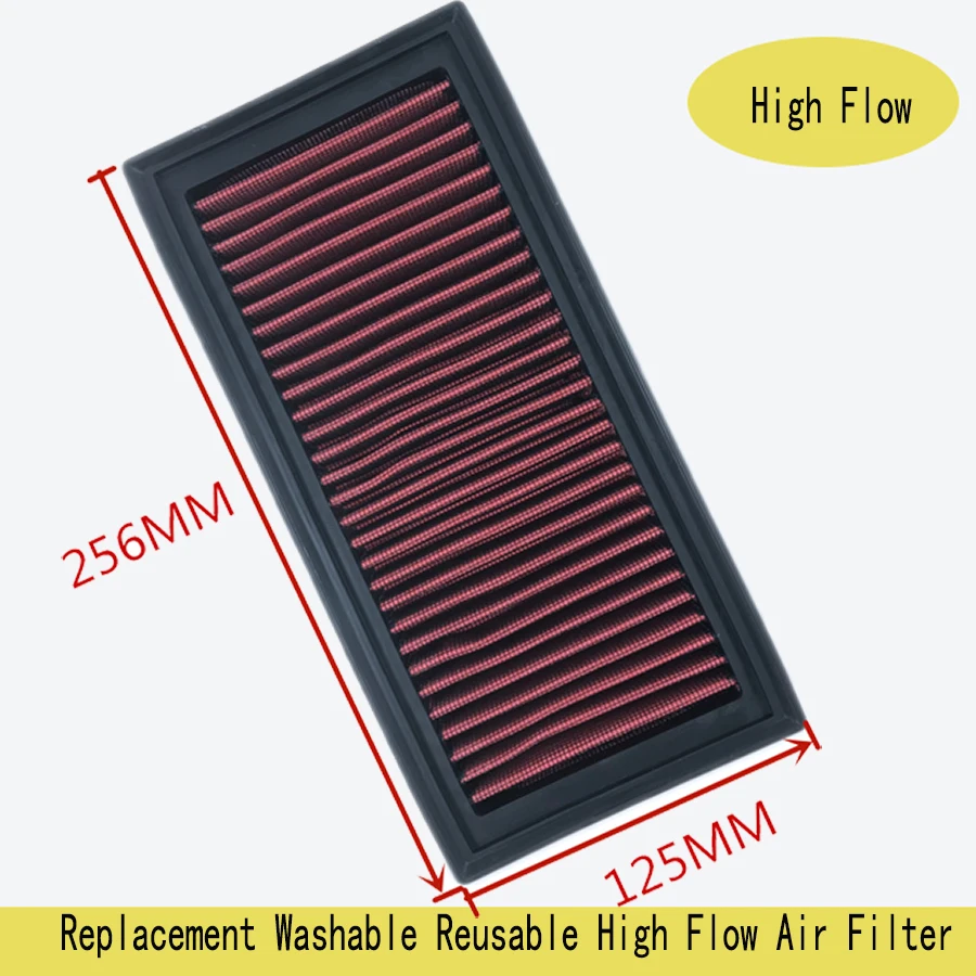 

car Air Filter High Flow for Cold Air Intake Fits for MITSUBISHI Attrage Mirage Space Star Colt OEM 1500A399 Replacement Panel