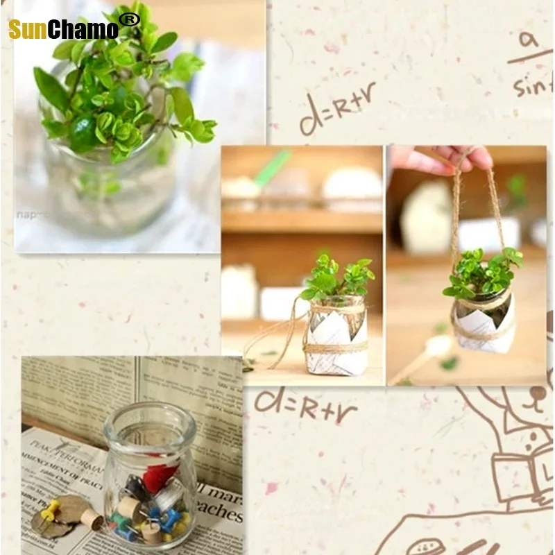 Lead-Free Small Lucky Star Glass Bottle Cork Pudding Gift Wish Yogurt Milk Party Supplies Bottles Candle Jar glass bottles mini glass bottles