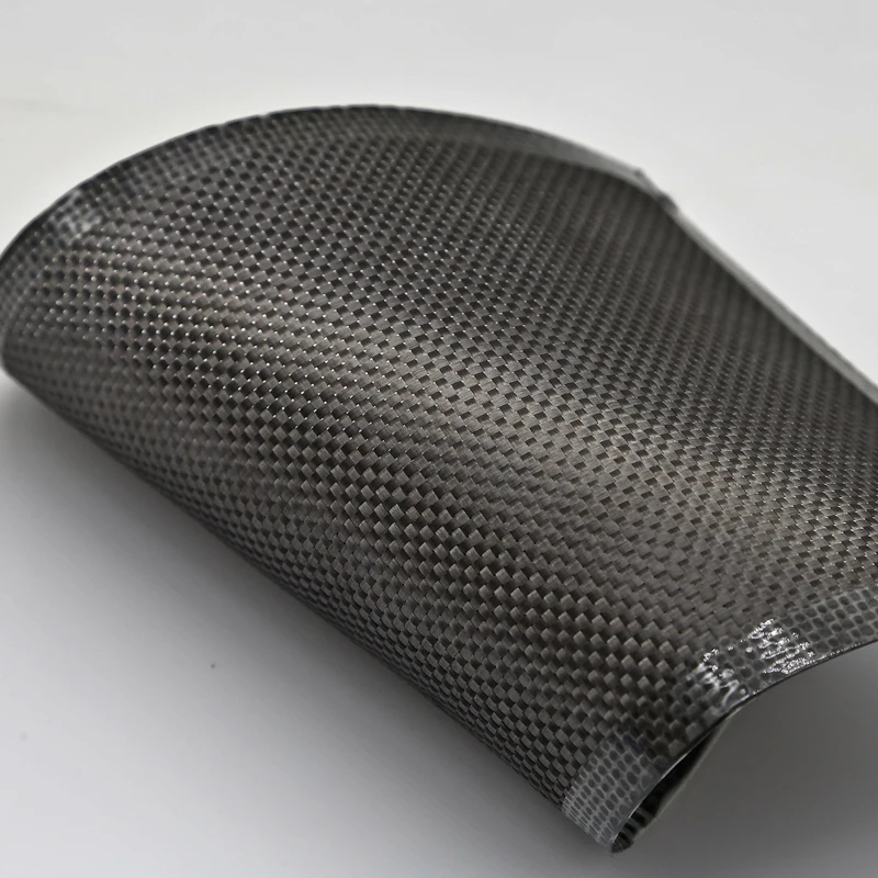 Kafu-Carbon Fiber Kevlar Fabric Black Plain Fabric DIY Decorative Auto Parts Sports Equipment KFC240P 3K-240g