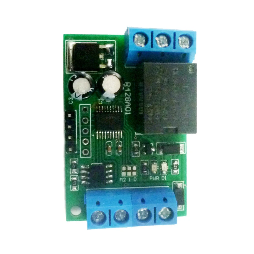 1 Channel DC12V Relay Switch Board RS485 MODBUS RTU Serial Port Multi-function Relay Module PLC Controller 6 Modes of Working