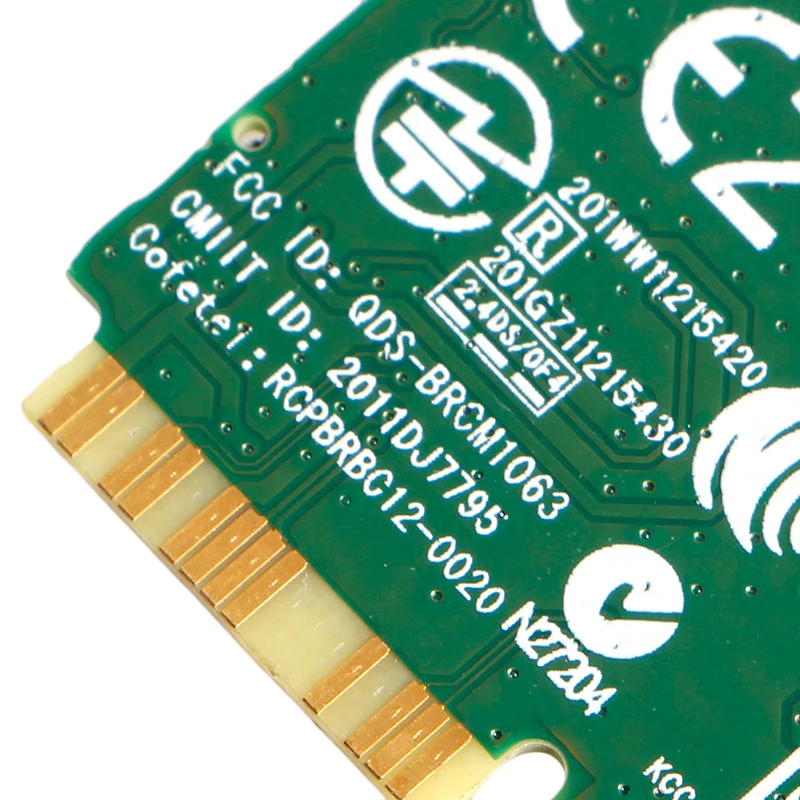 Рисунок 4 - DW1704 R4GW0 BCM943142HM Беспроводной