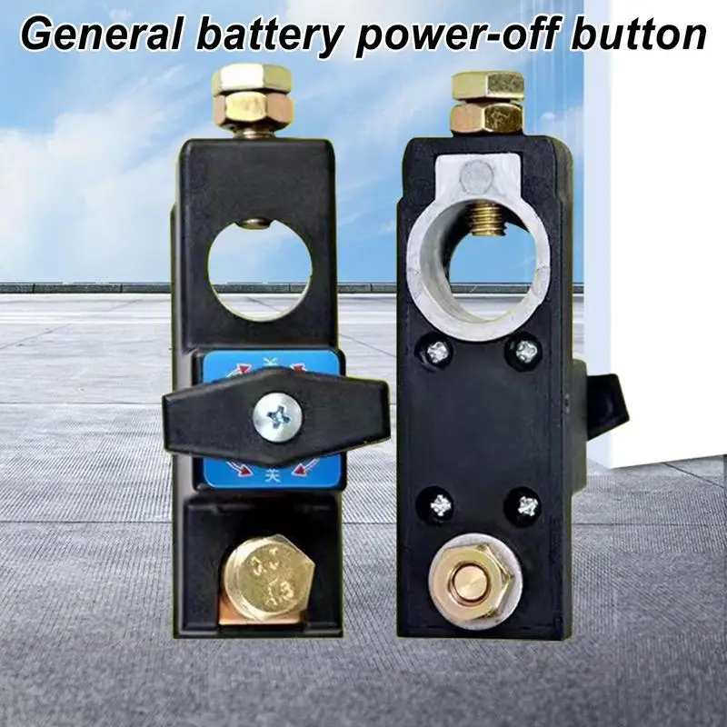 Interruttore Di Sicurezza Per Batteria Auto 12V/24V – Taglia Corrente Con Protezione Da Perdite, In Rame, Universale Per Auto E Camion