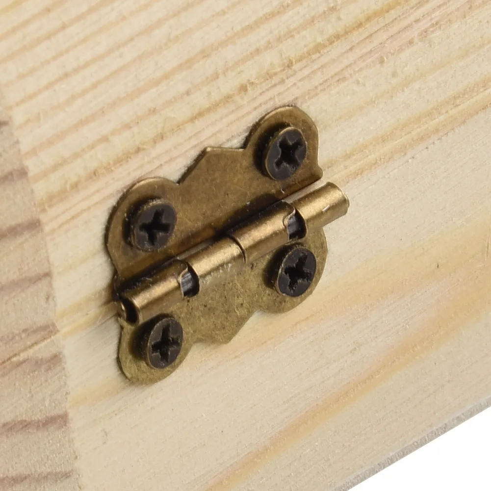 

High Quality Practical Wooden box Decorate Trinket Wooden Arched Hinged Craft Gift Jewellery Plain Small/Large