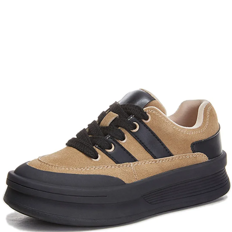 

Genuine Women New Style Lace Up Casual White Shoes Sport Skate Shoes For Outdoor Comfortable and Fashionable Casual Skate Shoes