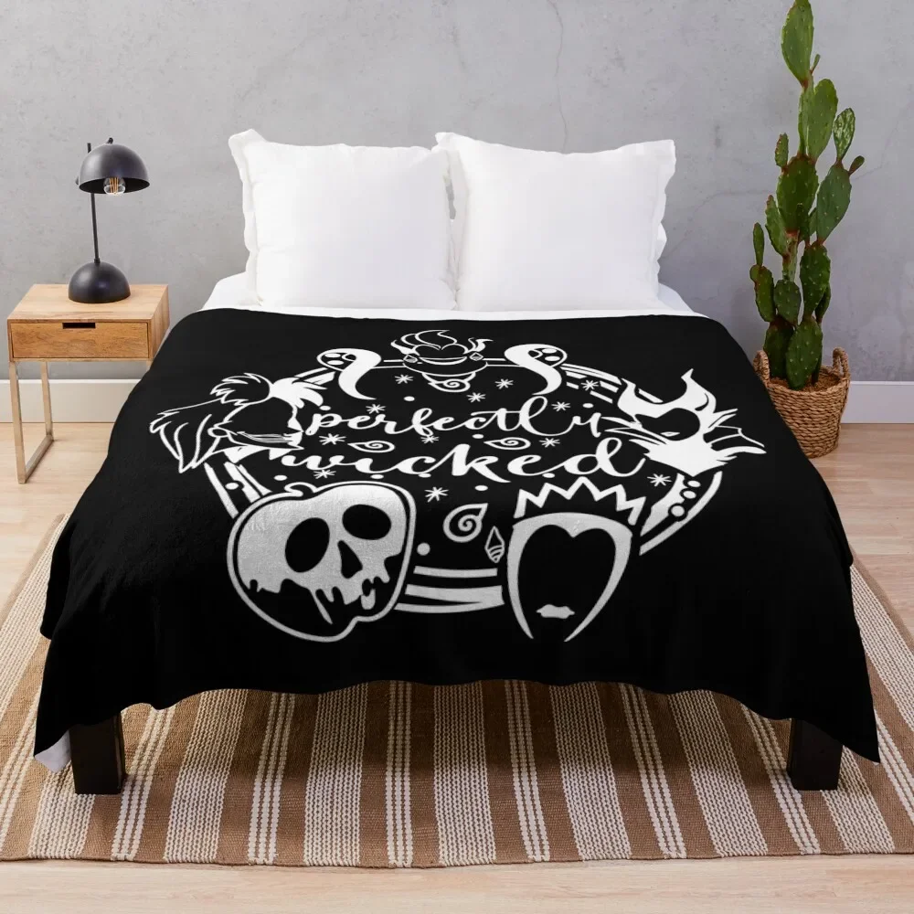 Perfectly Wicked Throw Blanket Plaid Fluffy Softs Sleeping Bag Single Blankets