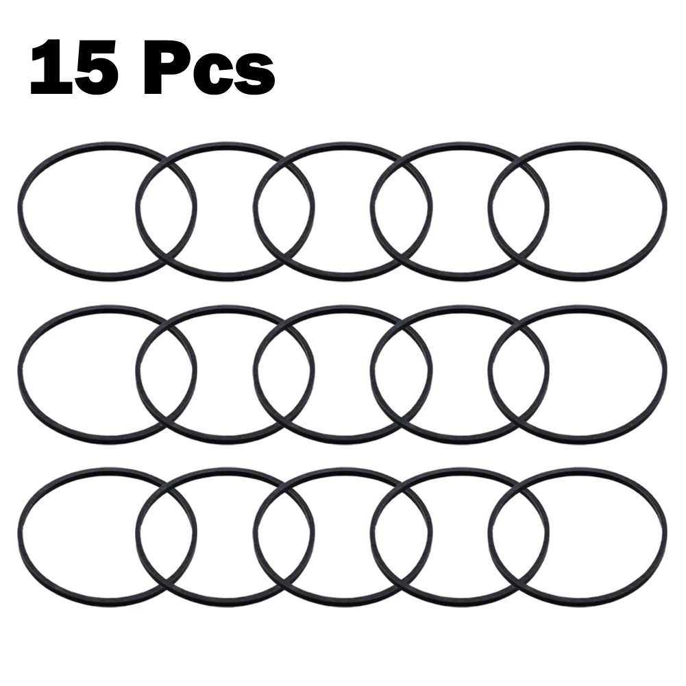 

15pcs Carburetor Float Bowl Gaskets Rubber O-Ring For Carb #693981 280492 Diameter 4.8cm Lawn Mower Accessories