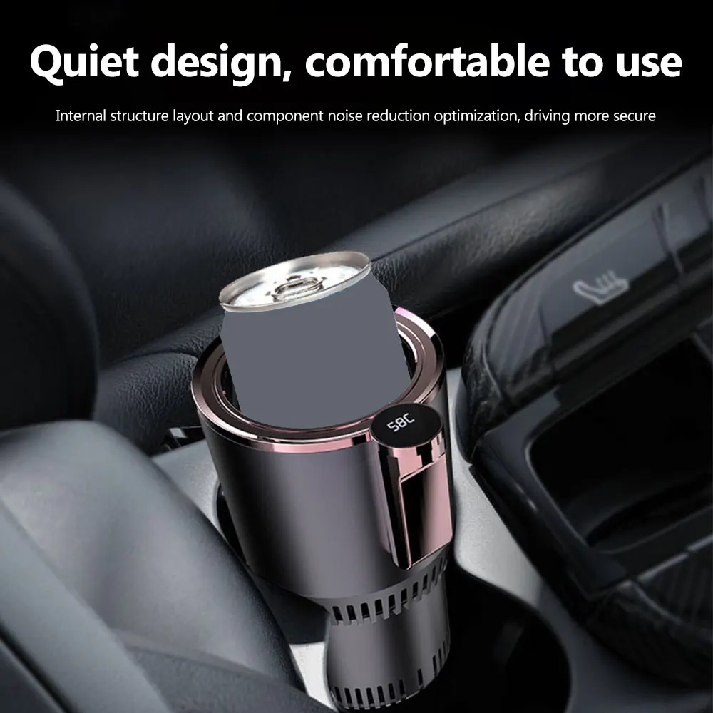 12V/AC110-240V Car Heating Cooling Cup Warmer Cooler Smart Cup Mug Holder  Tumbler Cooling Beverage Drinks Cans - AliExpress