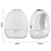 Wearable Breast Pump Hands Free Electric Breast Pump for Breastfeeding Low Noise with 150ml Milk Collector for Home Travel 6