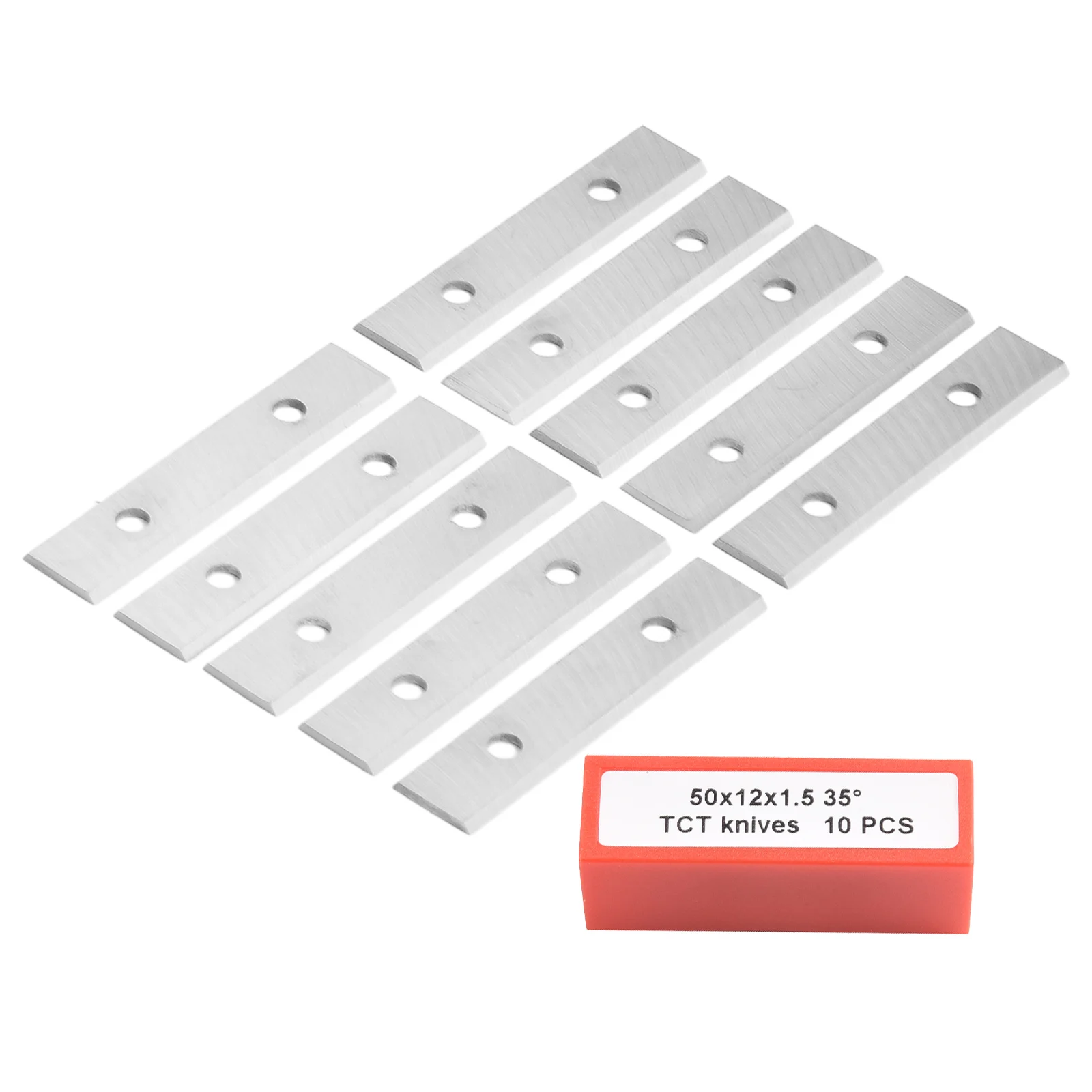 

10pcs Carbide Inserts Cutter Blades Paint Scraper Blades For Wood Surfacing Planing Cutterheads Groovers Square 50x 12 X1.5mm