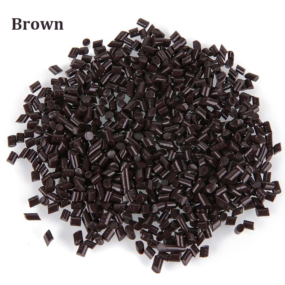 High quality Italy keratin glue 20g/bag brown color of keratin human hair extension 100% Italian Keratin glue for hair extension
