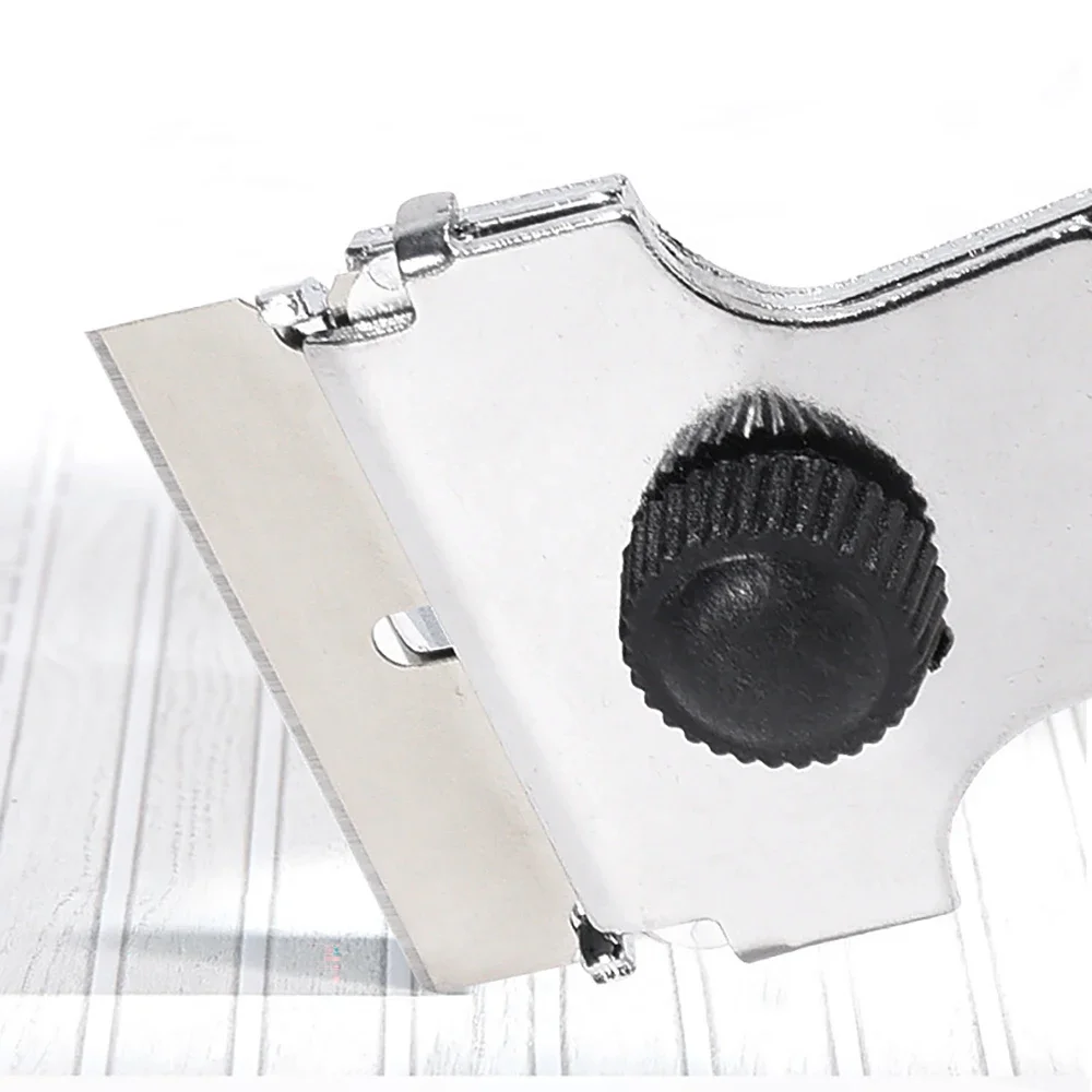 Lange Kleber Aufkleber Entferner Reinigung Rasiermesser Schaber + 100 stücke Kunststoff Klinge Carbon Faser Vinyl Wrap Film Fenster Sauber Rakel e47 – Detail 6