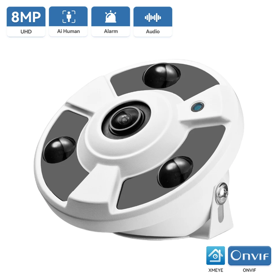 FE-P | Caméra fisheye panoramique 360° 6 Mpx PoE | Officiel