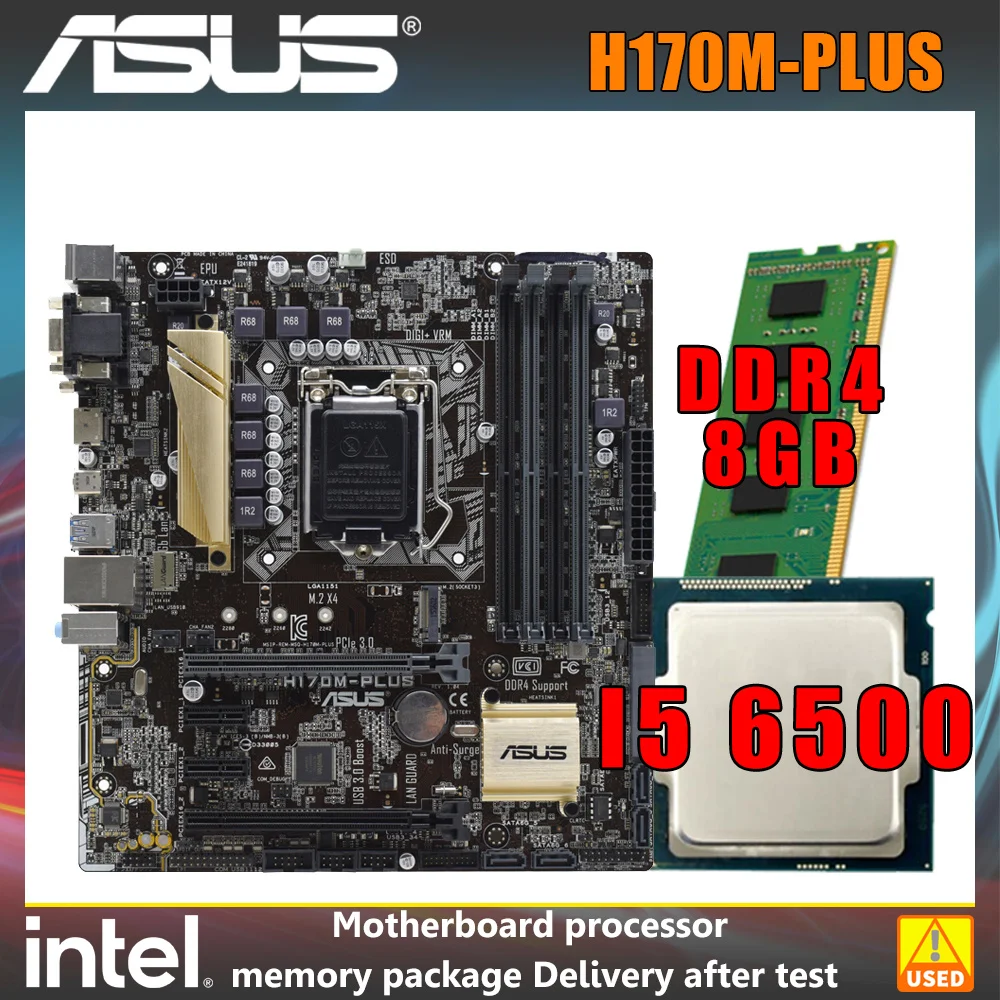 intel core i5 6500 ASUS H170M-PLUS