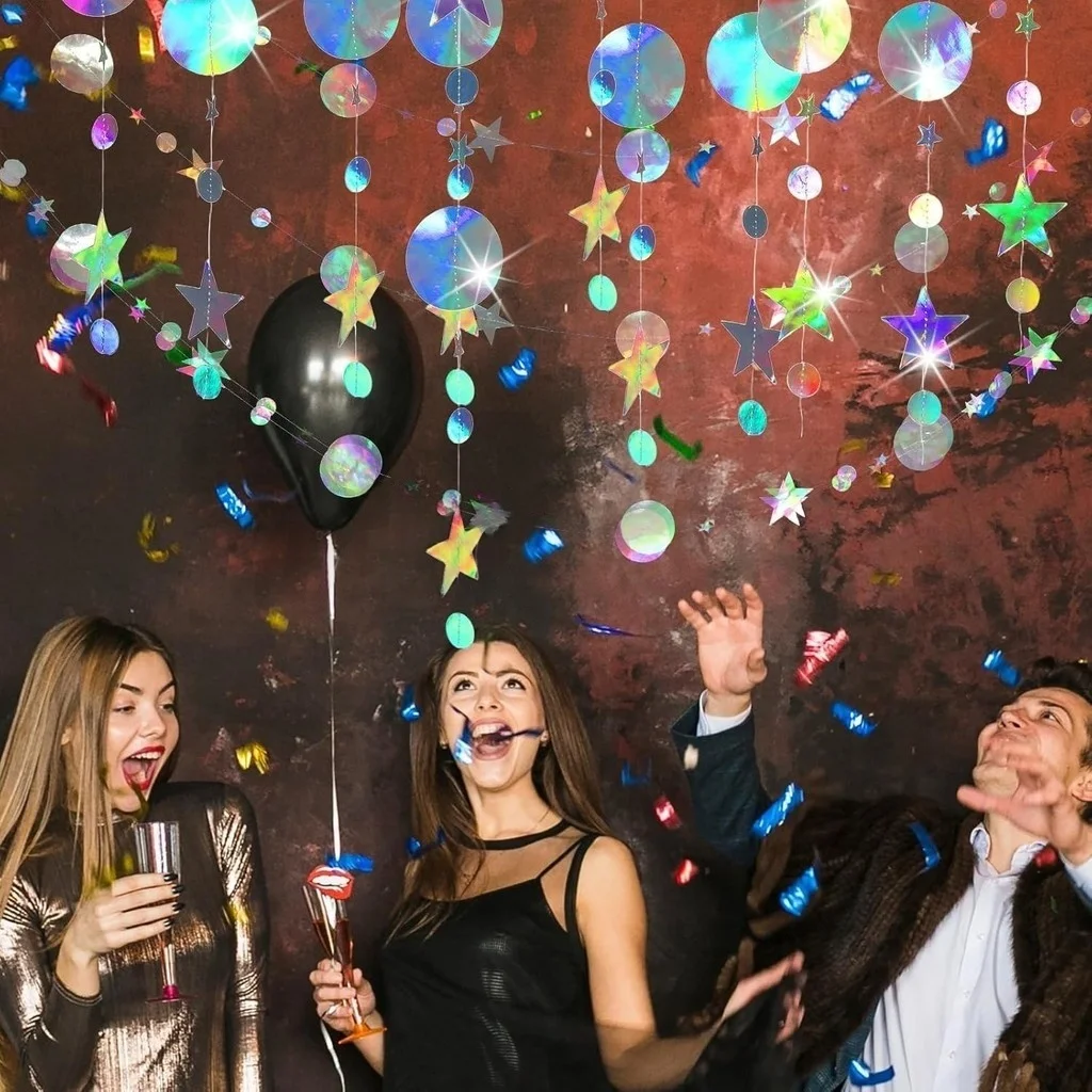 Iridescent Star Party Banner 4